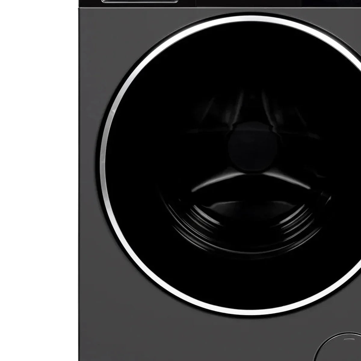 3.1 cu ft. Graphite Steel Front Load Washer with Quick Wash Option