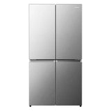 33 in. 22.8 cu ft. Stainless Steel Counter Depth Bottom Mount Refrigerator with Auto Ice Maker in Freezer