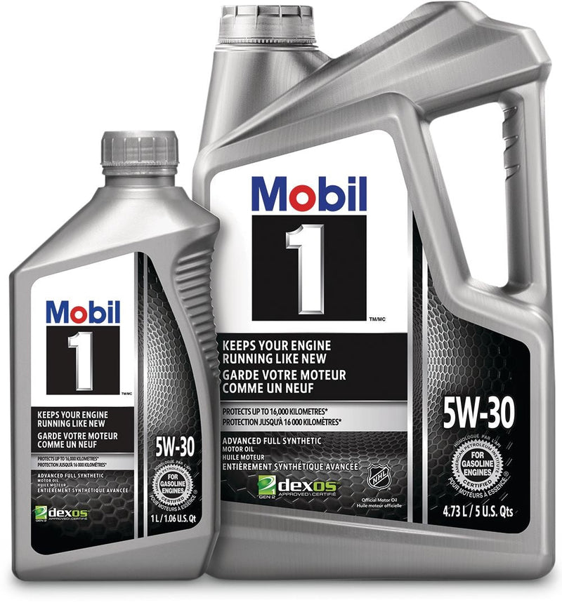 5W30 Synthetic Engine/Motor Oil Set, 4.73-L + 1-L D9263