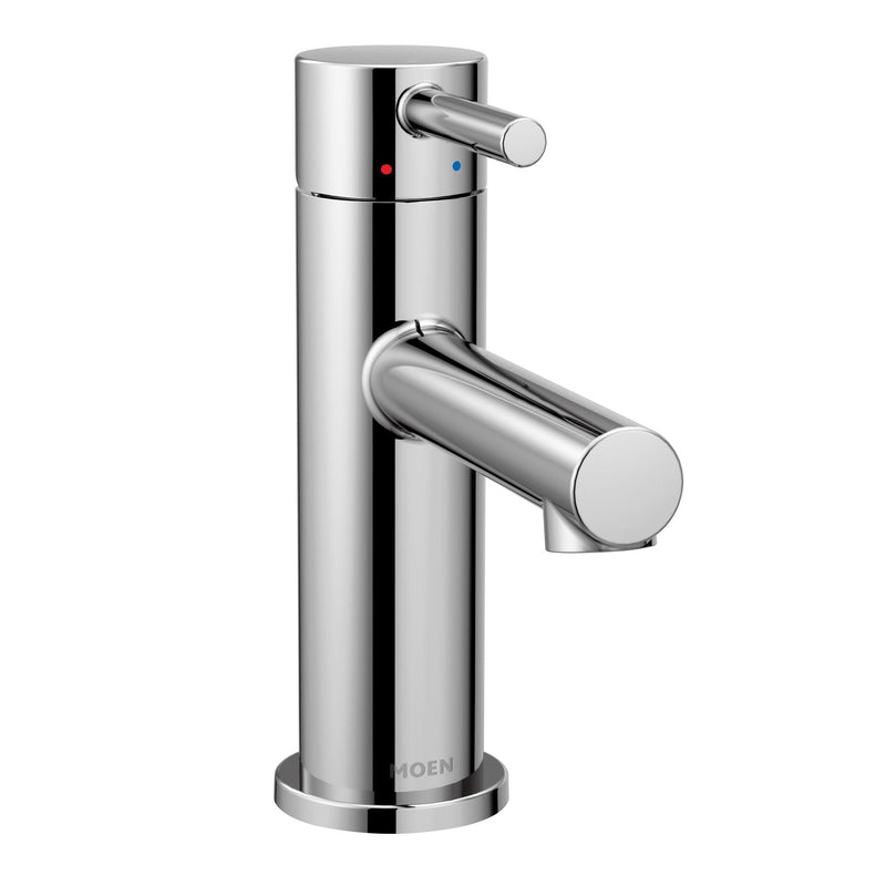 Align Single Handle High Arc Single Hole Bathroom Sink Faucet, Chrome M50