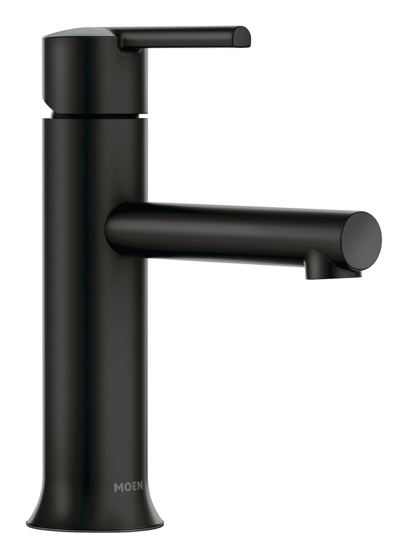 Arlys Single Handle Bathroom Faucet, Matte Black N8322