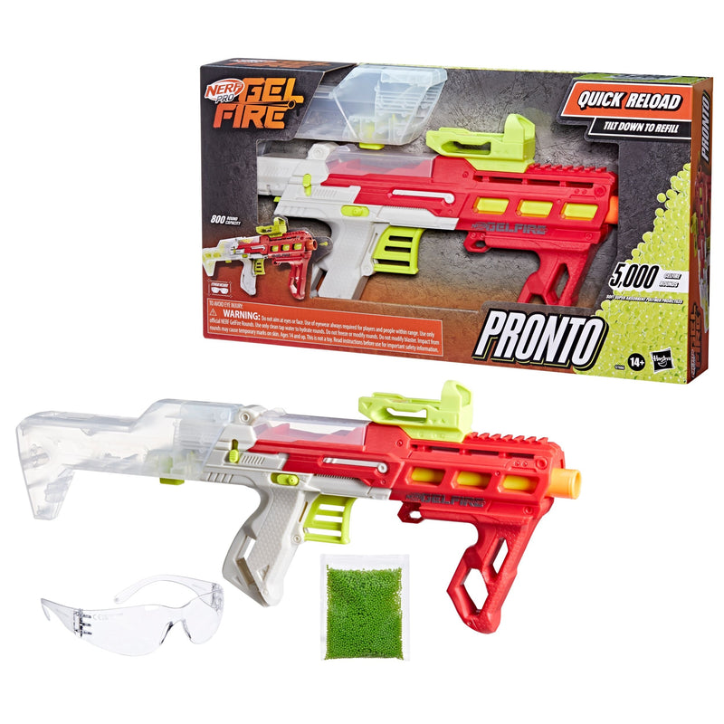 Pro Gelfire Pronto Blaster with 5000 Gelfire Rounds F4194