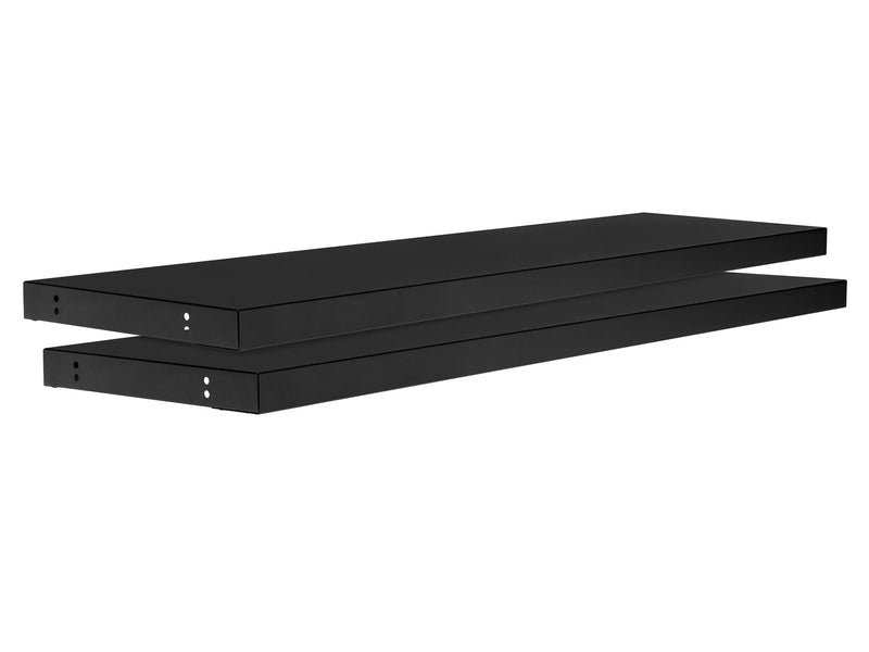 Bold 3.0 Display Wall Shelf Set, 48-in, Black, 2-pk J340