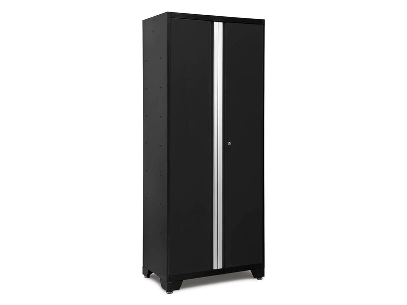 Bold Series 24-Gauge Steel RTA Storage Locker with 3 Shelves, Black, 30-in X5409