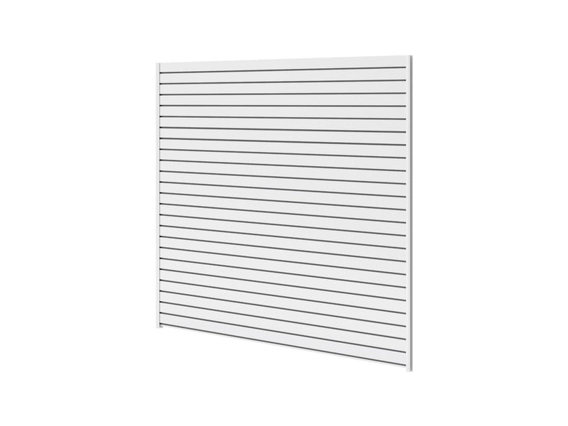 PVC Slatwall, 40-sq-ft, White R5865