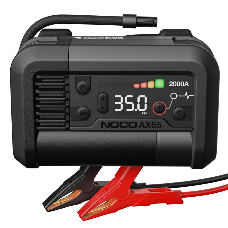 AX65 Boost Air Booster Pack/Jump Starter with Air Compressor, 2000-Amp, 12V A2323