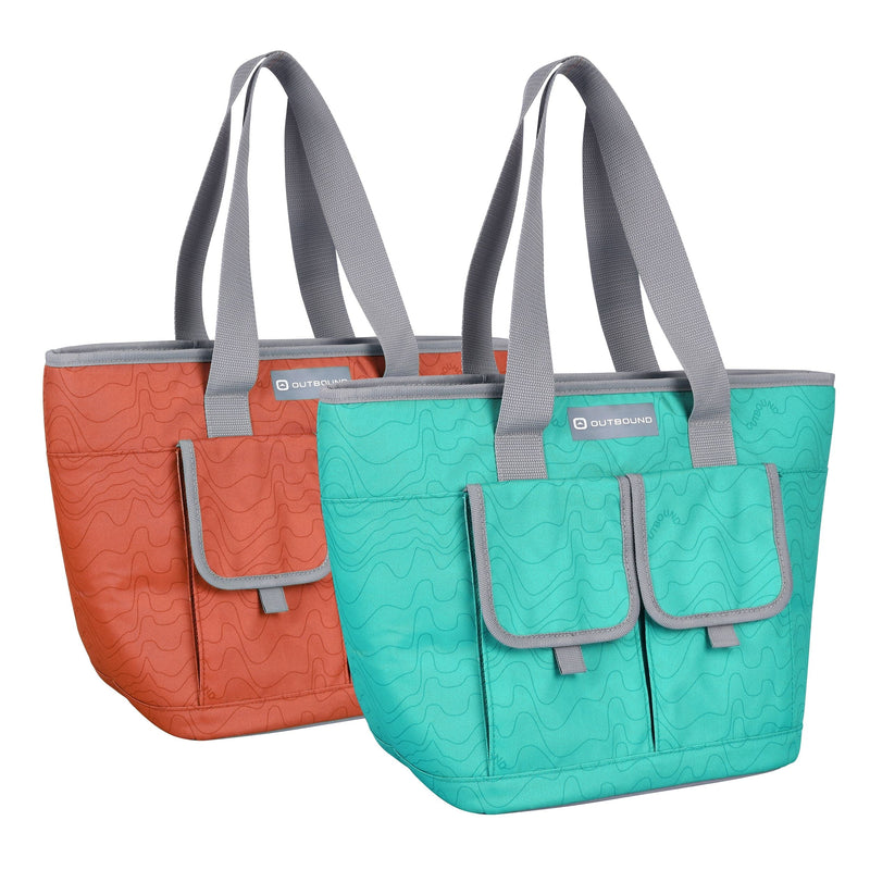 Beach Tote Insulated Soft Cooler, 24-Can F1790