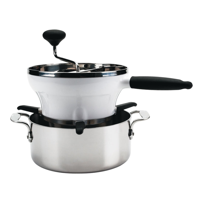 Stainless Steel Food Mill with Non-Slip Handle F7896