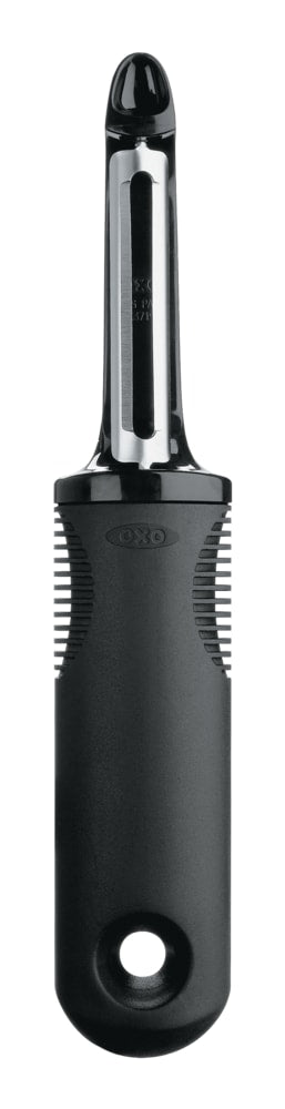 Stainless Steel Peeler, Black Q4446