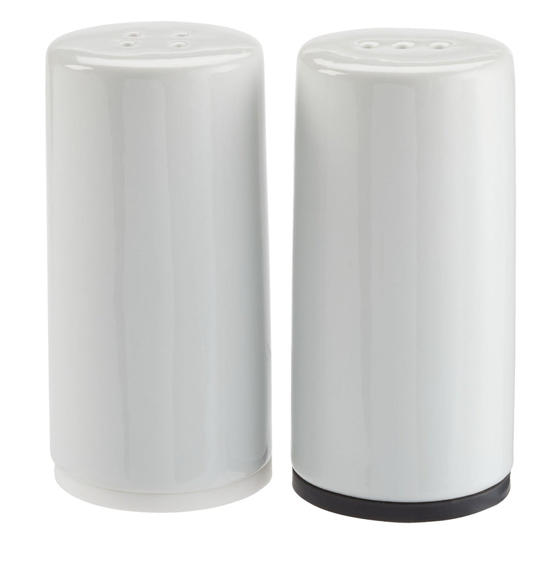 Professional Salt & Pepper Shakers, Dishwasher-Safe, White W1271