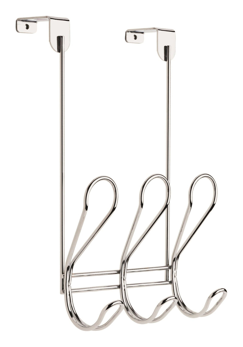 Dolen Steel 3-Hook Over the Door Rail, Assorted Colours N269