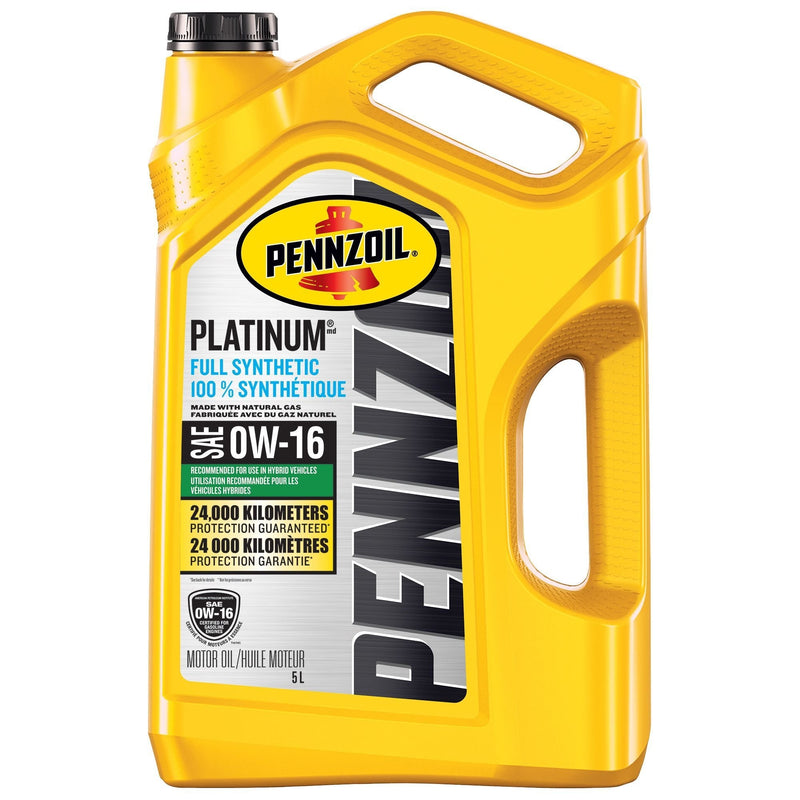 Platinum 0W16 Synthetic Engine Oil, 5-L H7936