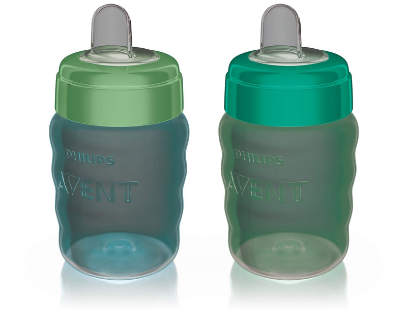 Soft Sippy Cup, Blue/Green, 2-pk X7117