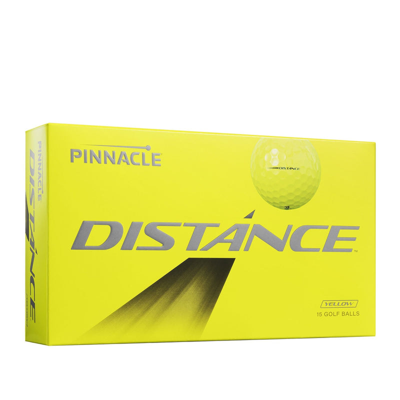 Distance Golf Balls, Yellow, 15-pk J5886