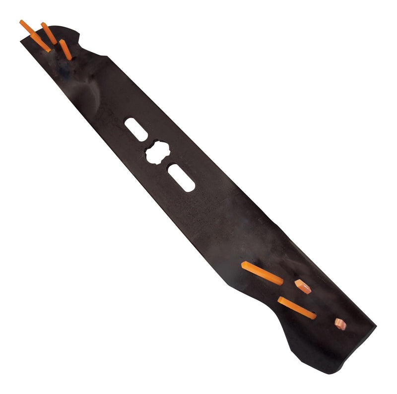 Power Rake Universal 6-in-1 Replacement Lawn Mower Blade, 19-in/20-in, Removable Tines C5951