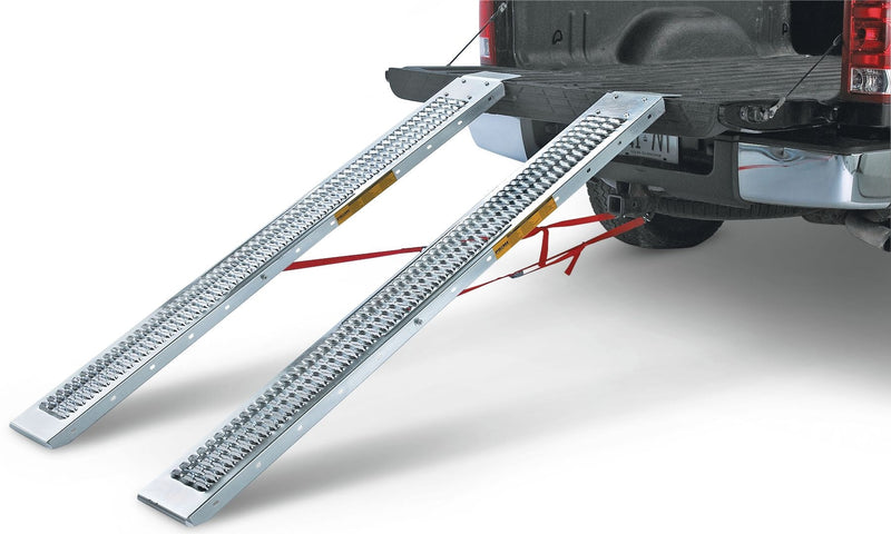 Prime1 Traction Cut-Out Steel Loading Ramps Pair, Easy-To-Use, 72-in, 2-pc E5598