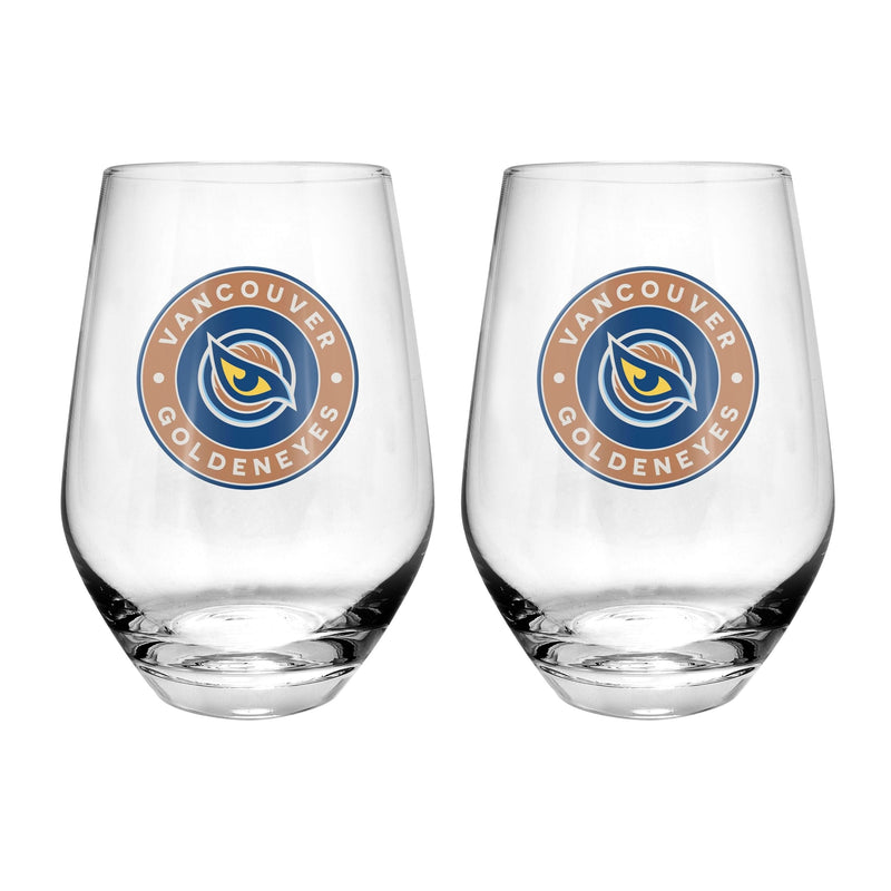 Stemless Wine Glass, 19-oz, 2-pk O328