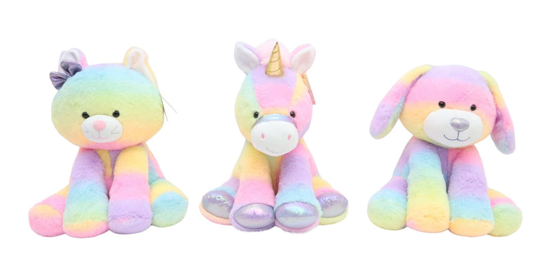 Rainbow Buddies 10-in Plush Toy, Assorted, Collectibles K8847