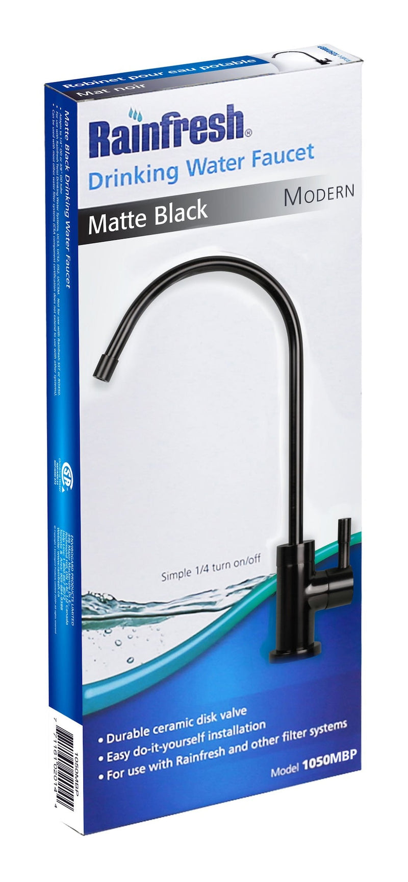 1050MBPDrinking Water Faucet, Matte Black J5765