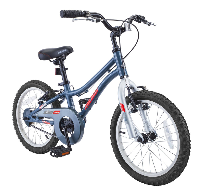 Vibe Kids' Bike with Alloy V-brakes, 16-in, Grey/Blue M3178