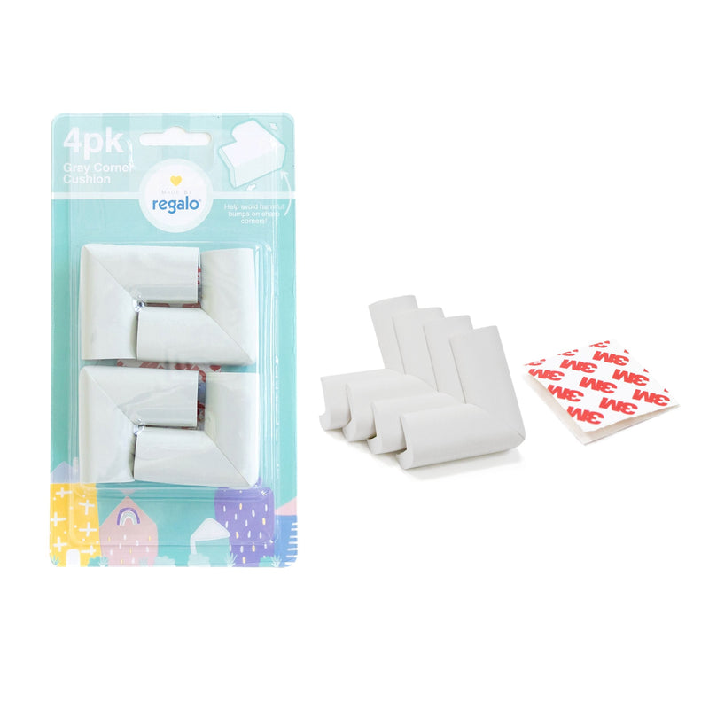 Child-Proofing Furniture Edge Cushion Bundle, Grey, 16-ft R7273