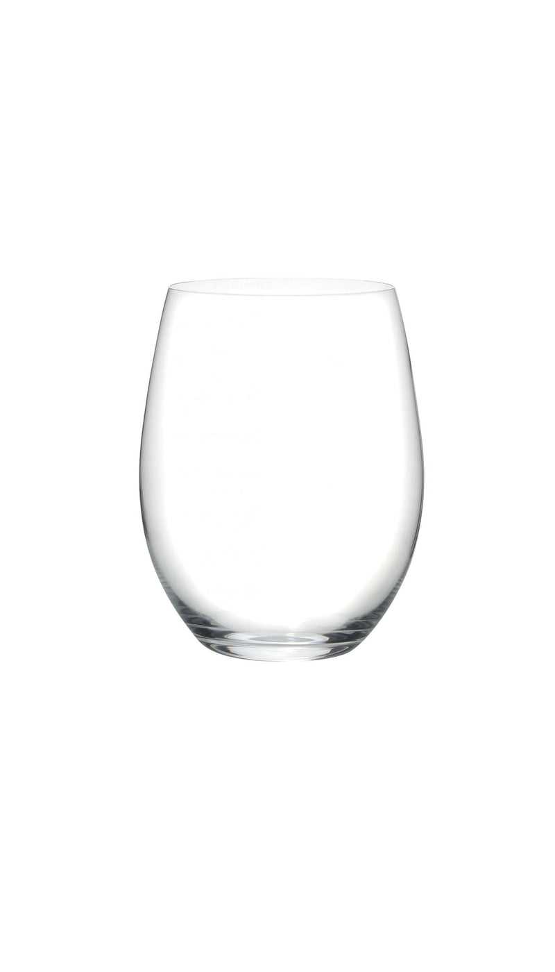 Stemless Cabernet Wine Glass/Tumbler Set, Clear, 4-pk X2879