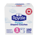Royale Premium Baby Diapers, Sizes 3 - 6