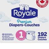 Royale Premium Baby Diapers, Sizes 3 - 6