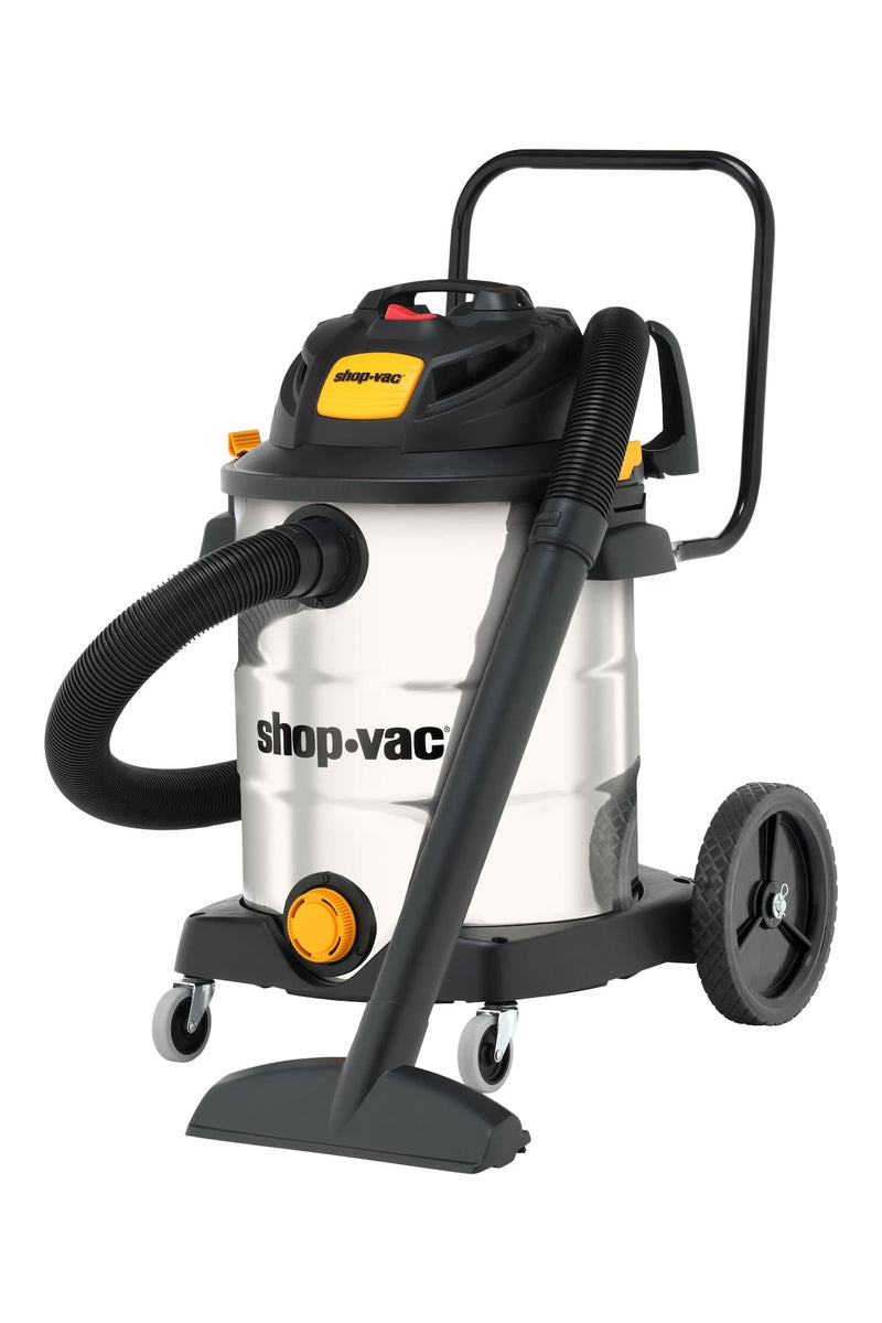 6.5 SVX2 Peak HP Stainless Steel Wet/Dry Shop Vacuum with Hose & Accessories, 60.5-L P2472
