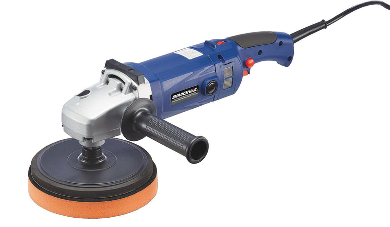Brushed Corded Hook & Loop Right Angle (Fixed Orbit) Adjustable Grip Polisher & Sander, 7-in L5324