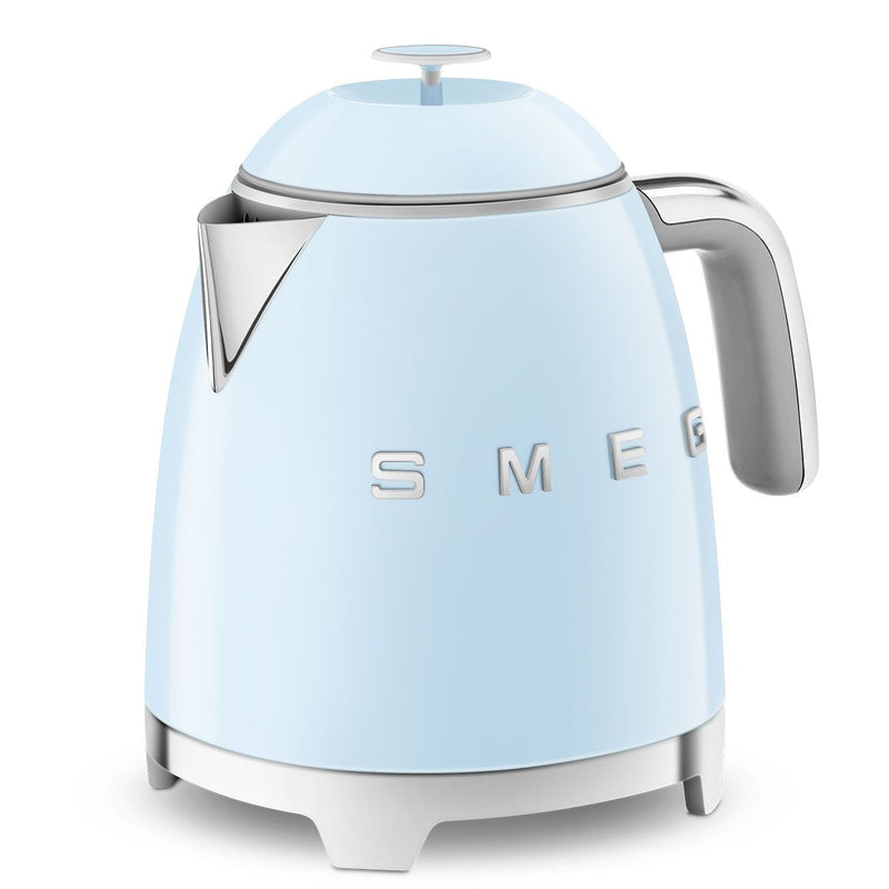 Retro Style Electric Mini Kettle with Cordless Base, Light Blue, 0.8-L T2858