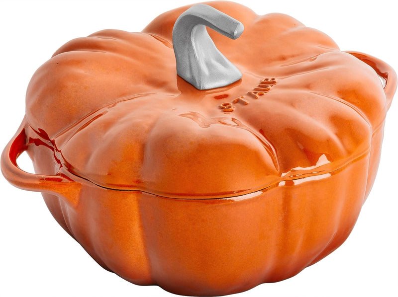 3.5-qt Cinnamon-Coloured Cast Iron Pumpkin Cocotte L5426