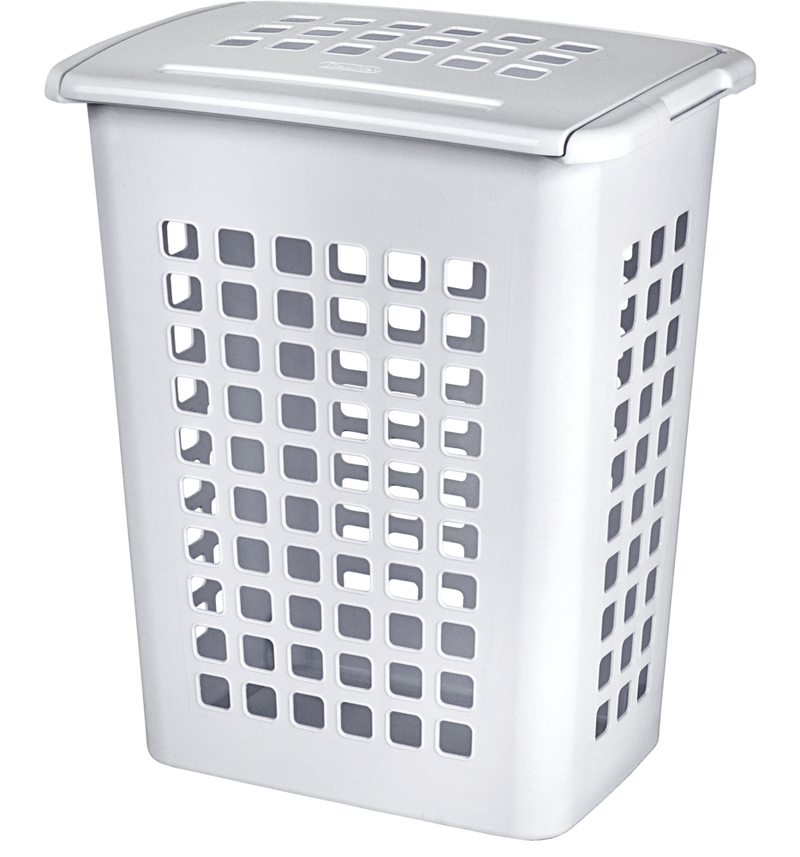 Rectangular Laundry Hamper, 19.1 L x 13.75 W x 22.9-in H, 62 L Capacity H3990
