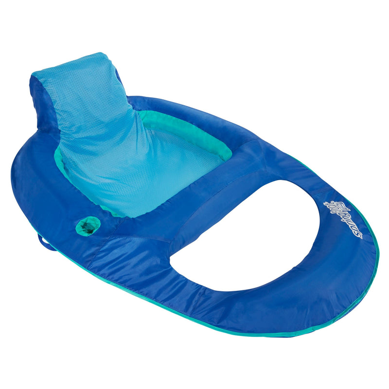 Springfloat Recliner Pool Lounger with Built-in Cup Holder, Ages 15+ G5363