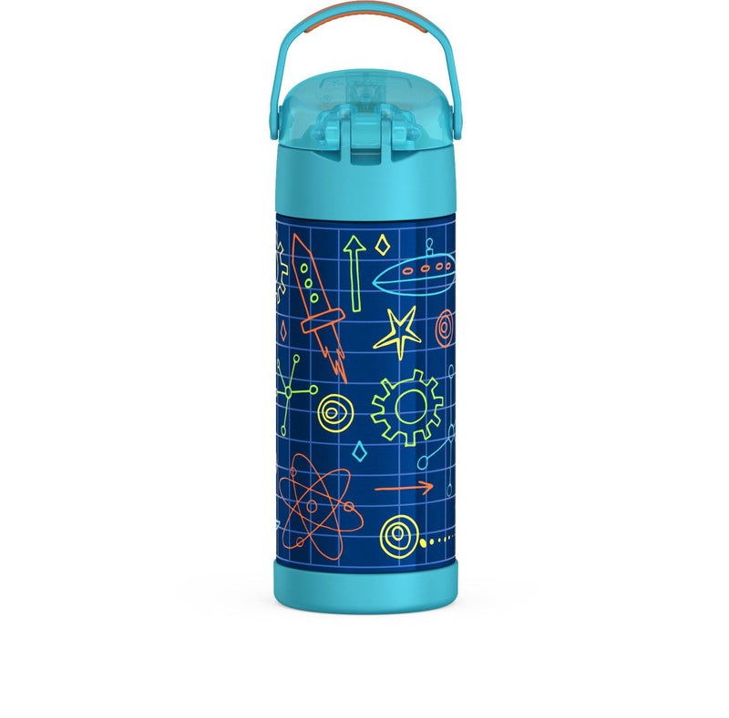 Robot Stainless Steel Insulated Water Bottle, 14-oz X9383