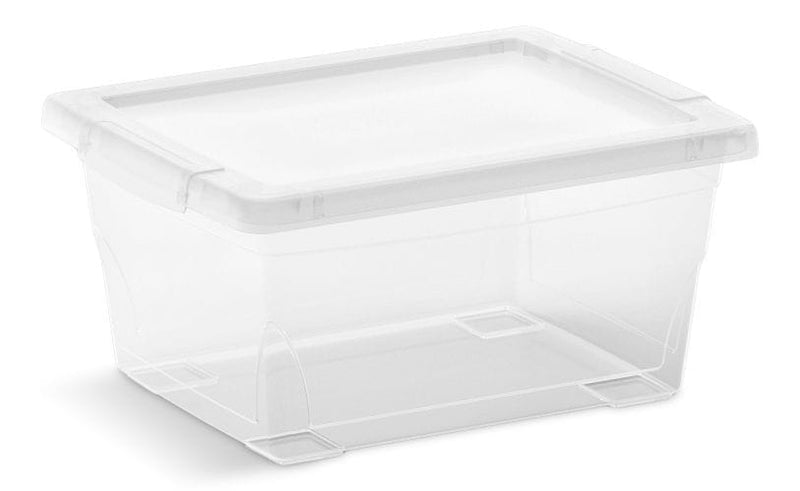 Clarity Transparent Storage Box with Lid, 2-L J2611