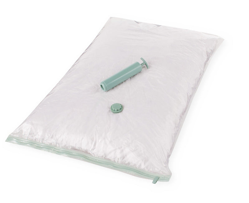 Reusable Vacuum Seal Storage Bag with Pump, Jumbo, 3-pk A2639