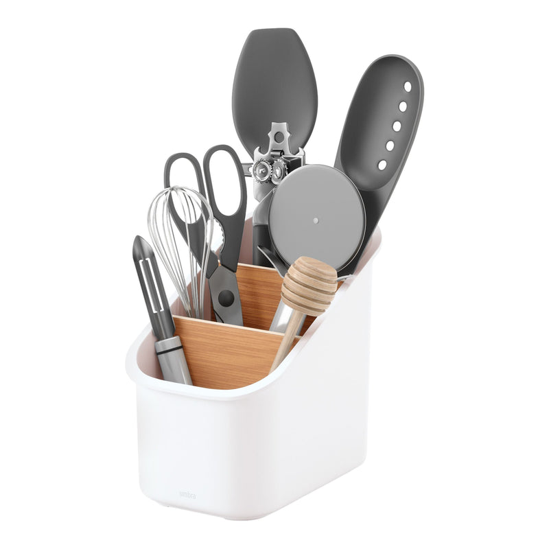 Bellwood 3-Compartment Utensil Holder with Removable Dividers H3870