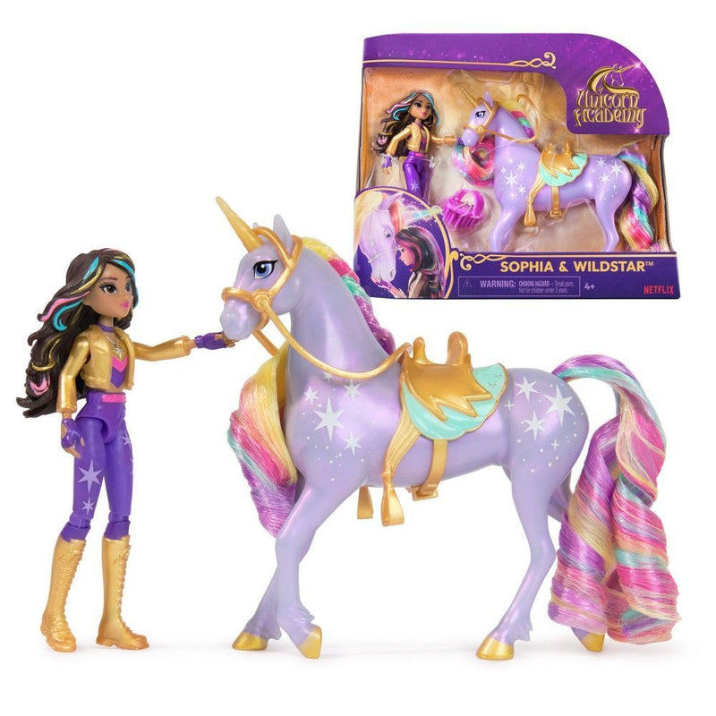 Posable Doll & Unicorn Toy Assortment, Ages 4+ M5566