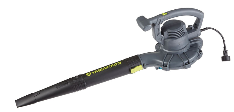 12 Amp 400CFM Electric Leaf Blower/Vacuum, Black P9124