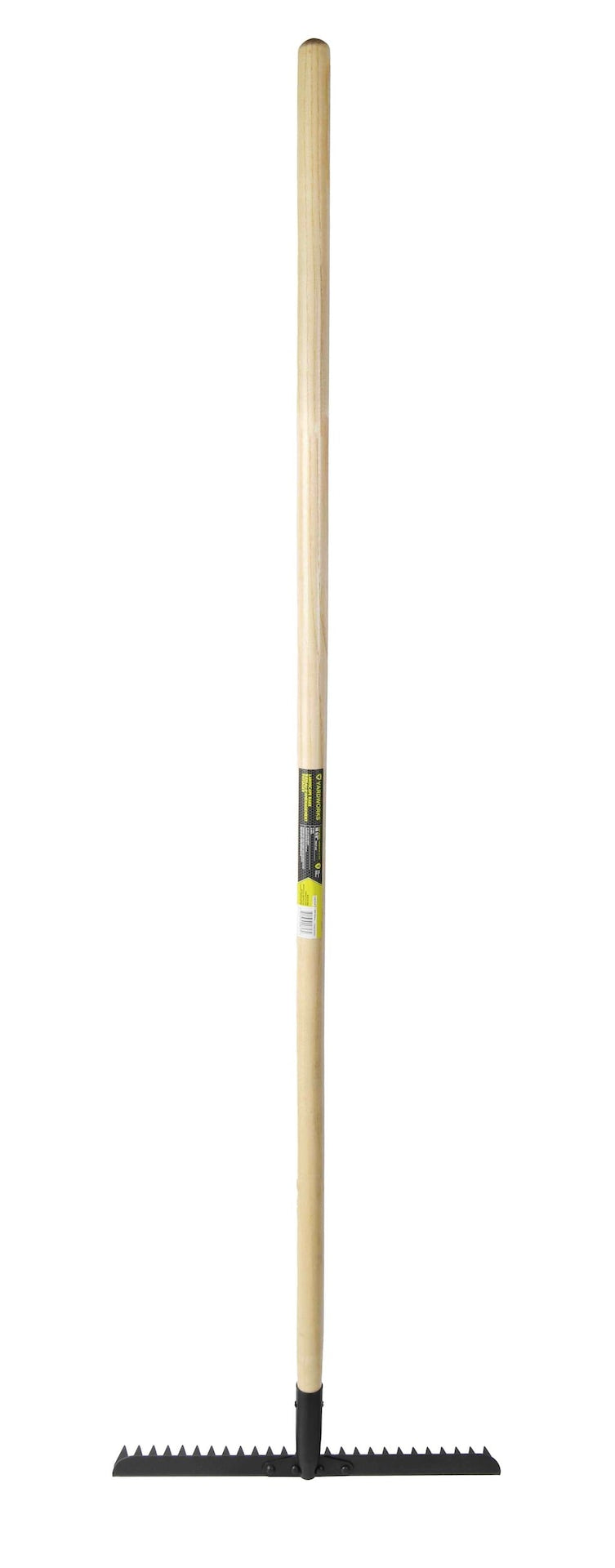 18.5-in Wide Metal 26-Tine Landscape Rake, 60-in Hardwood Shaft T3079